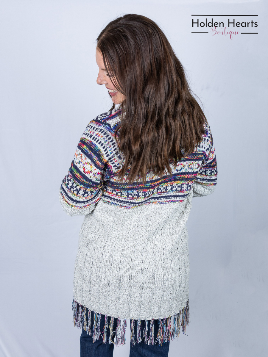 Desert Dreams Cardigan in Oatmeal