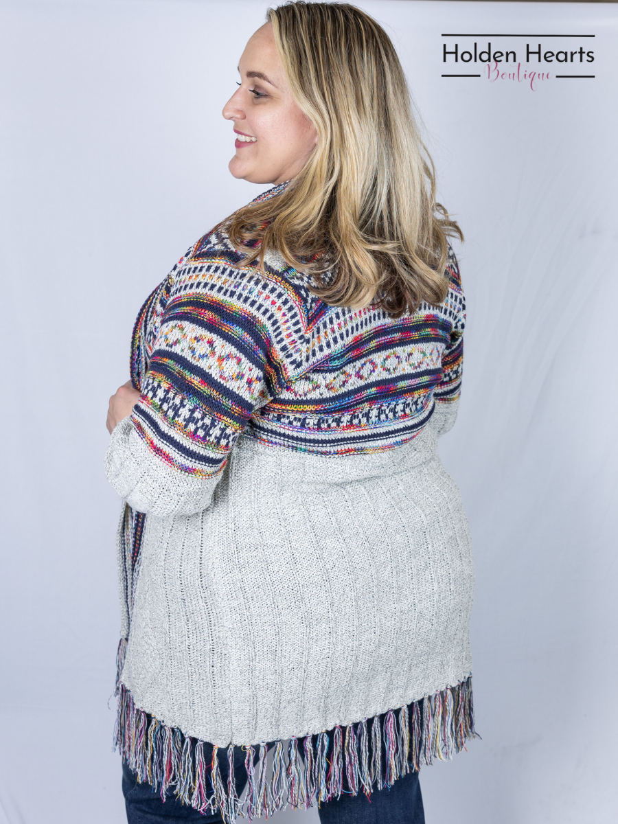 Desert Dreams Cardigan in Oatmeal