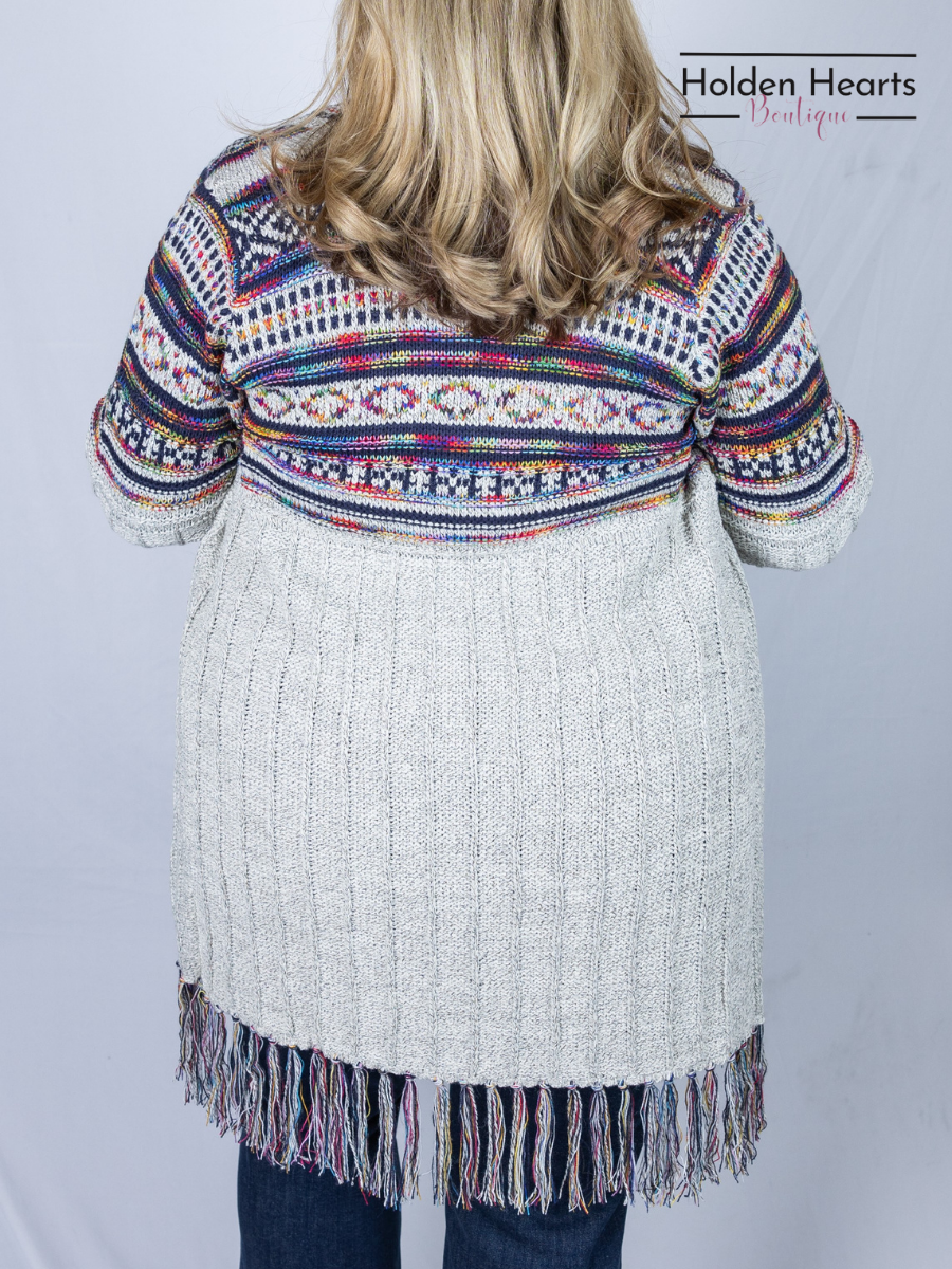 Desert Dreams Cardigan in Oatmeal