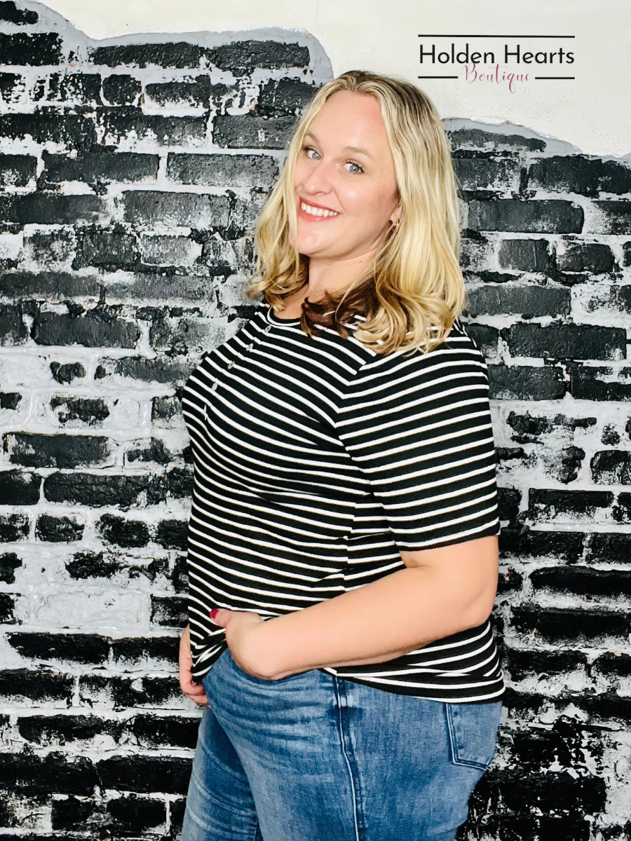 Stripe-tastic Tee