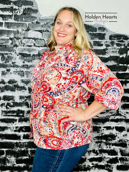 Paisley Perfection Blouse