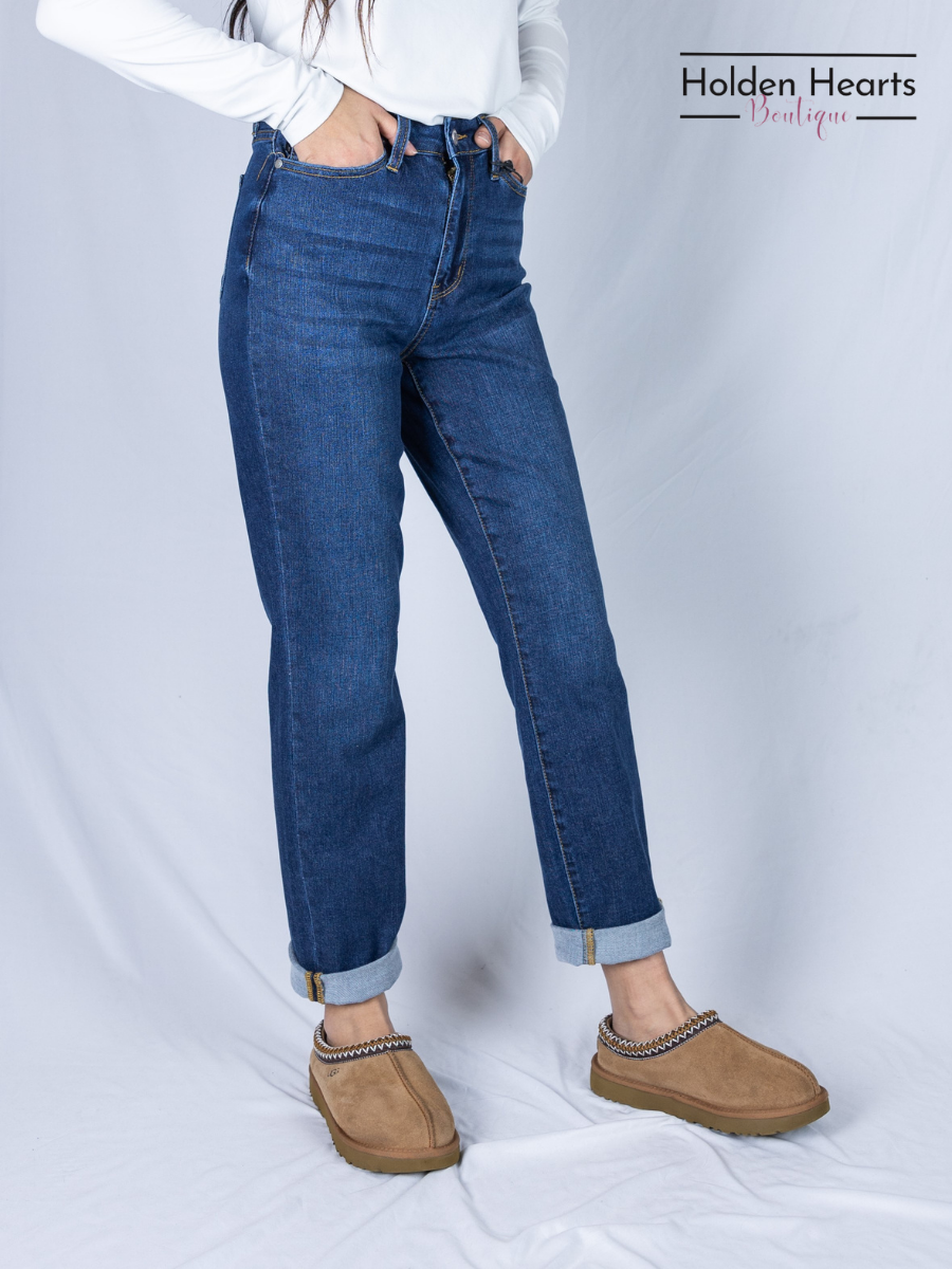 Can't Go Wrong Boyfriend Fit Judy Blue Jeans