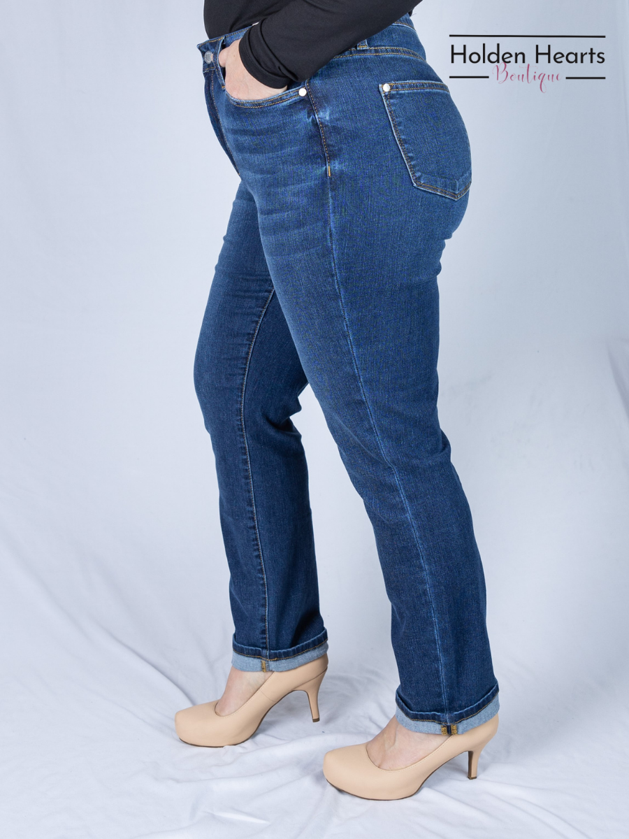 Can't Go Wrong Boyfriend Fit Judy Blue Jeans