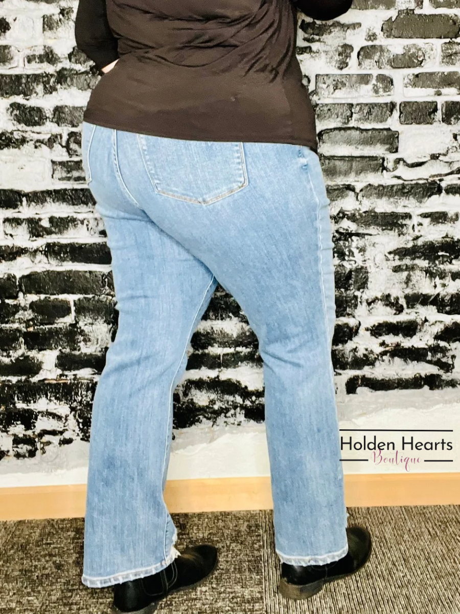 Walk on the Wild Side Straight Leg Jeans