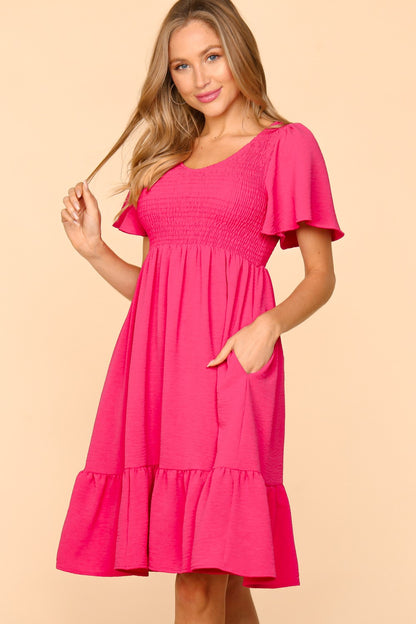 Pink Twirling with Joy Dress