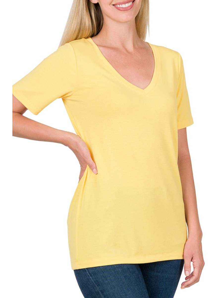 Yellow Total Perfection Tee