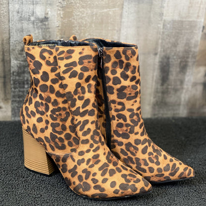 Money Moves Bootie in Leopard